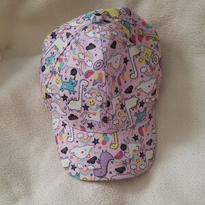 Colorful Dinosaur Print Cap